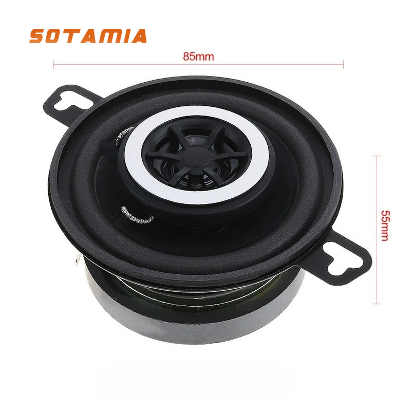 Home Cinema Wireless Speakers - SOTAMIA 1 STUKS 3,5 Inch Coaxiale