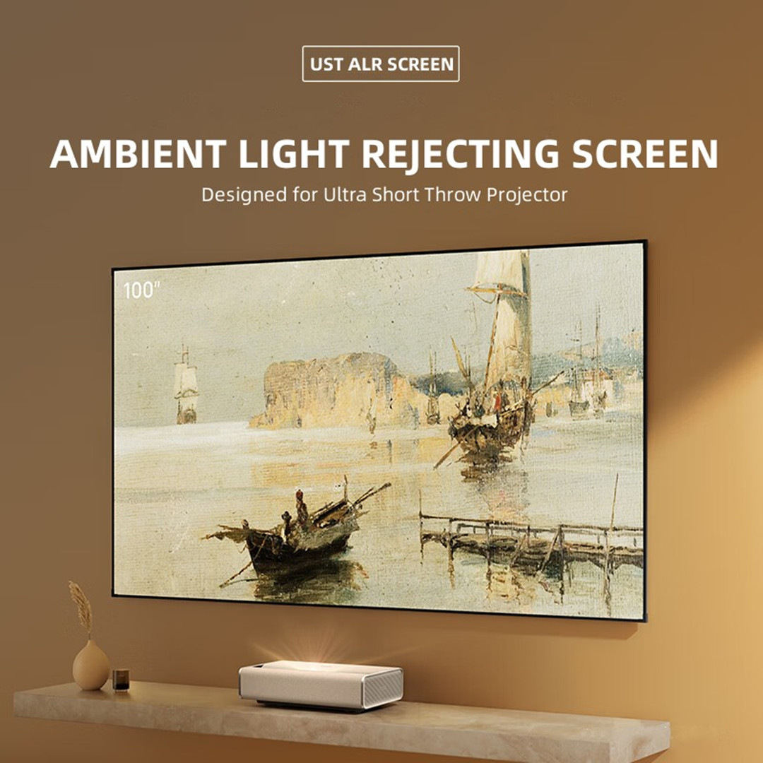 Projector Screen 100 Inch - 2027 Nieuwste MIVISION 100 ~ 120