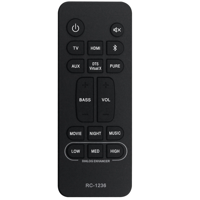 Home Cinema Denon - Vervang RC-1236 Afstandsbediening Voor Denon Home
