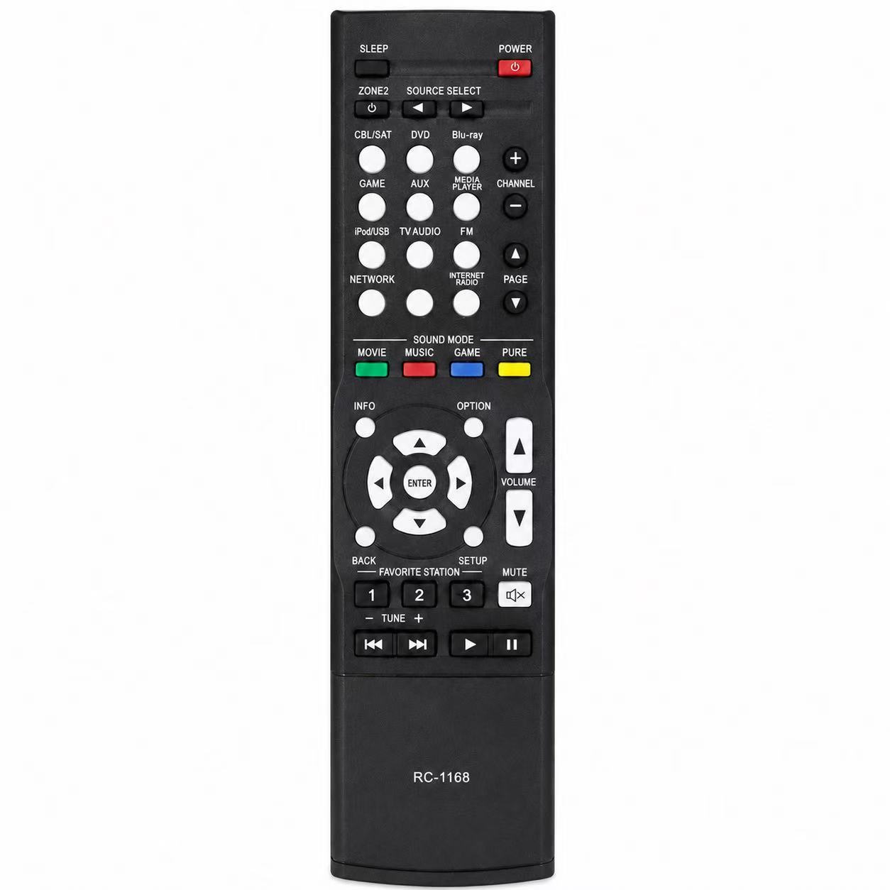 Home Cinema Denon - RC‑1168 Nieuwe vervangende afstandsbediening geschikt voor