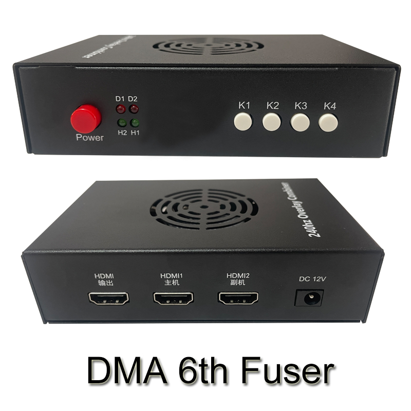 Home Cinema Video Processor - DMA 6e Fuser Video Overlay Box