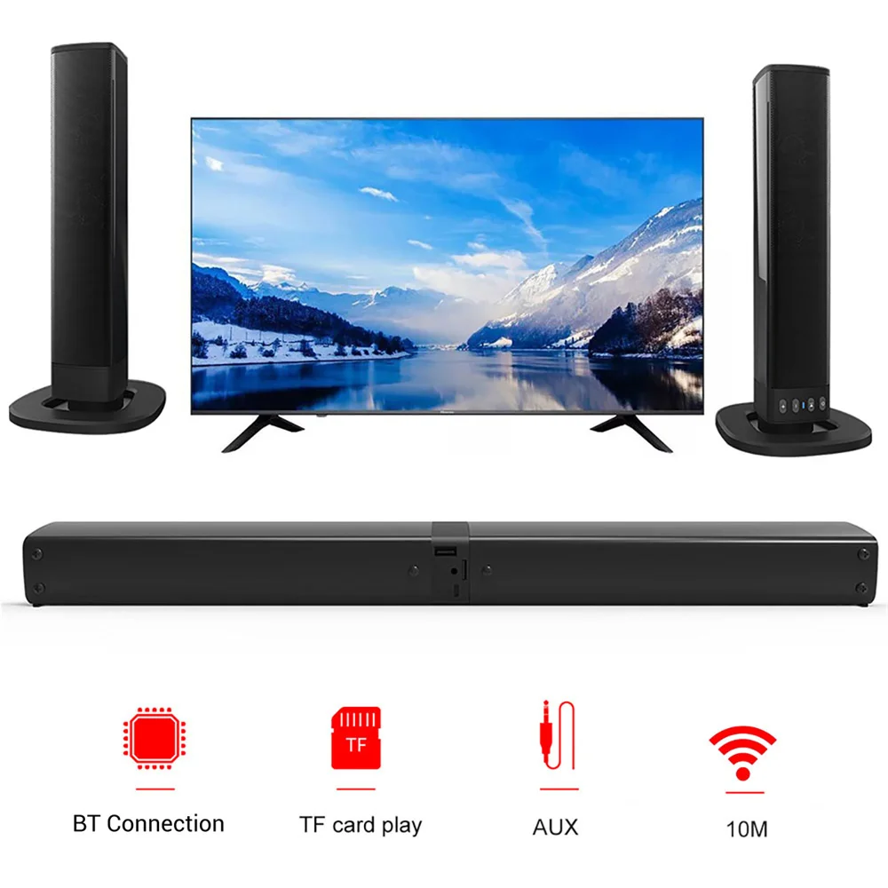 Draadloze Bluetooth TV Sound B - Home Cinema Wireless Speakers recensie en prijs
