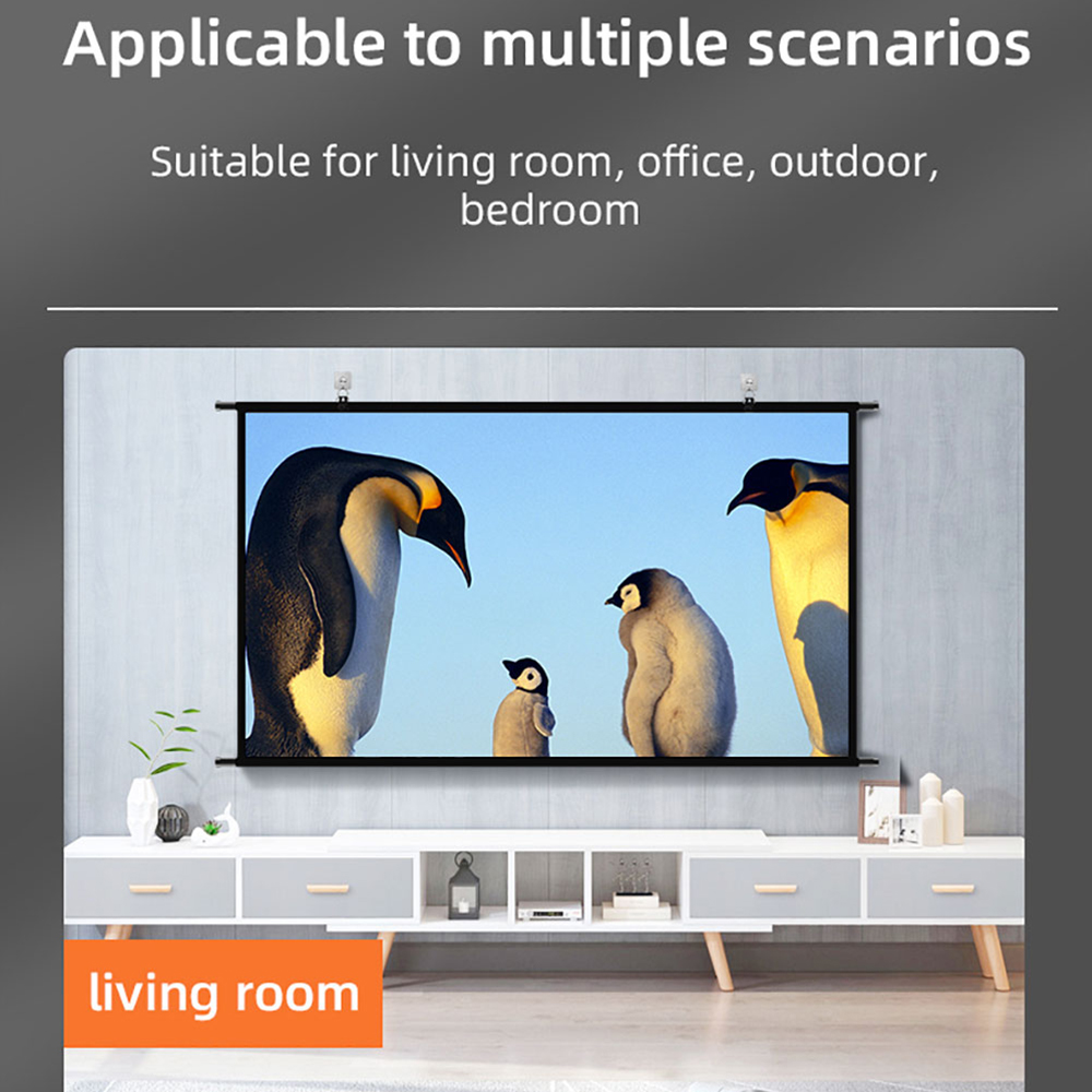 LEJIADA 100 inch Nieuw 16:9 An - Projector Screen 100 Inch recensie en prijs