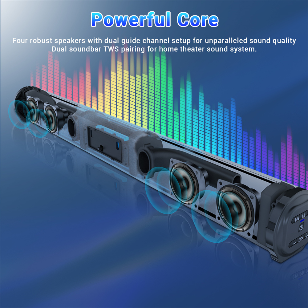 Soundbar TV-geluidssysteem Blu - Home Cinema Wireless Speakers recensie en prijs