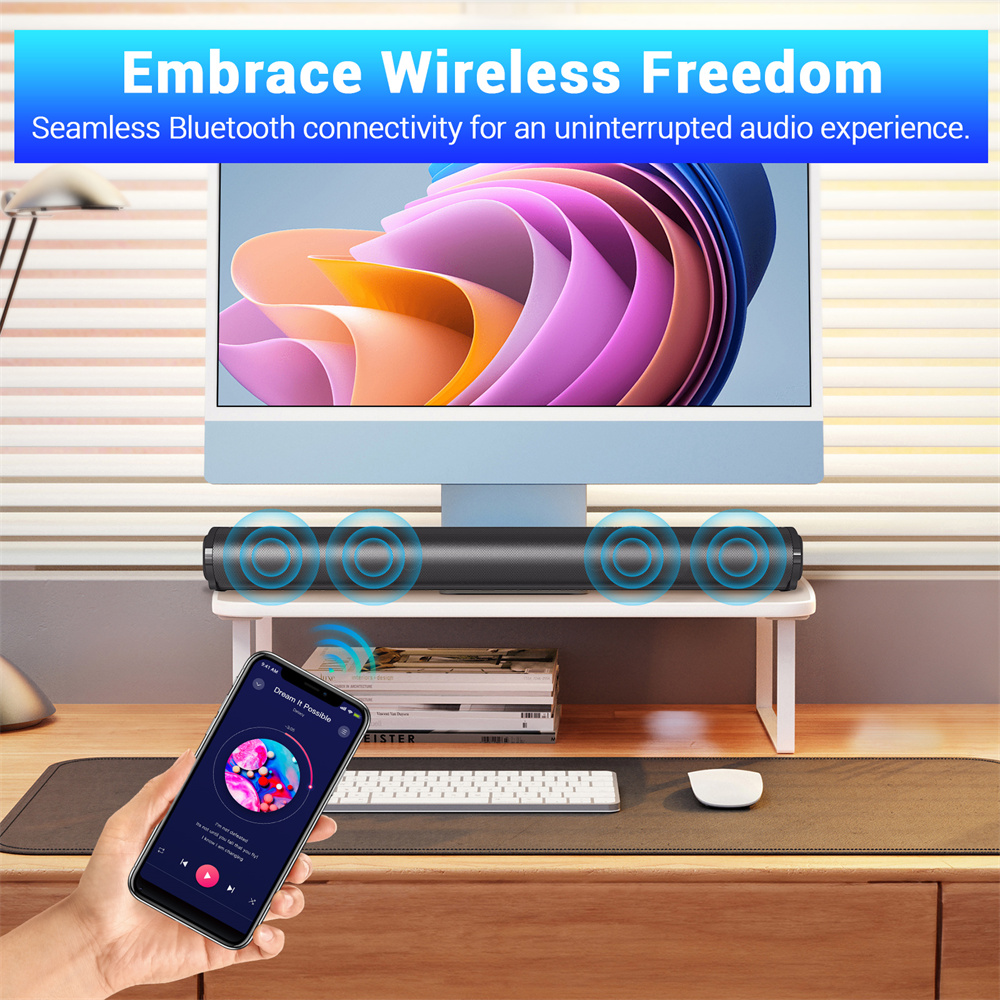 Soundbar TV-geluidssysteem Blu - Home Cinema Wireless Speakers recensie en prijs