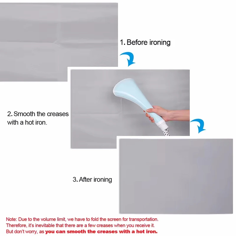 Anti-Licht Draagbaar Projector - Projector Screen 100 Inch recensie en prijs