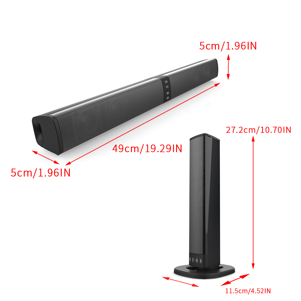 Krachtige Soundbar Sound Radio - Home Cinema Wireless Speakers recensie en prijs