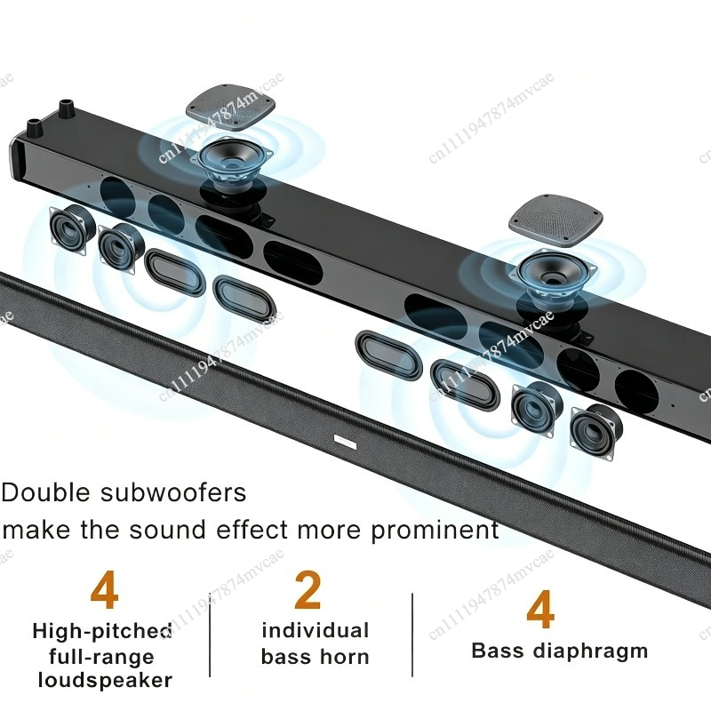 9D Stereo Soundbar voor TV, 99 - Home Cinema Wireless Speakers recensie en prijs