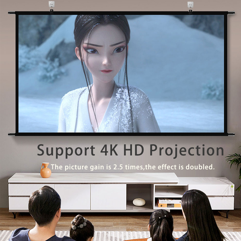 Veidadz Projector Scherm Muur  - Projector Screen 100 Inch recensie en prijs