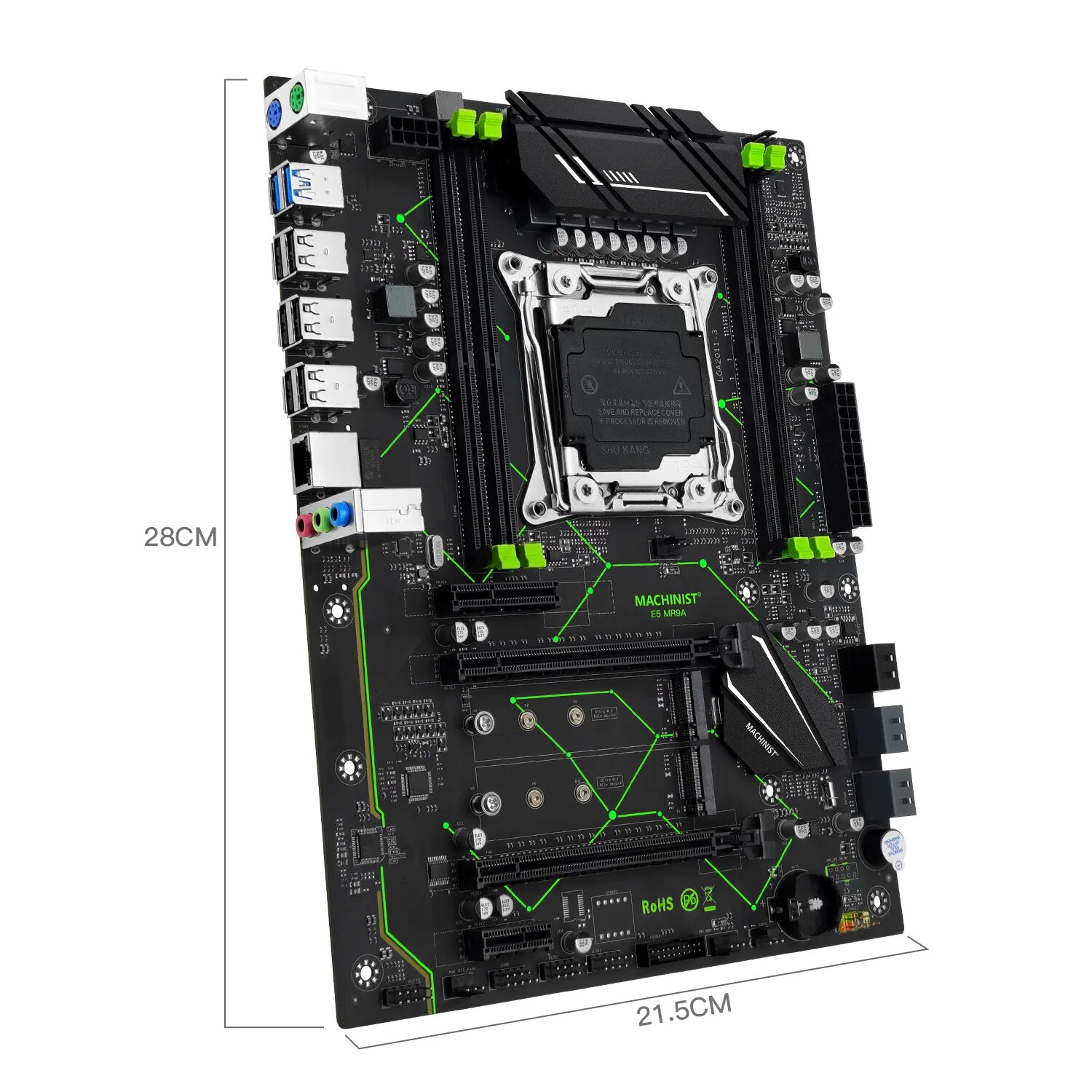 MACHINIST E5 MR9A V1.0 X99 Moe - Home Cinema Video Processor recensie en prijs