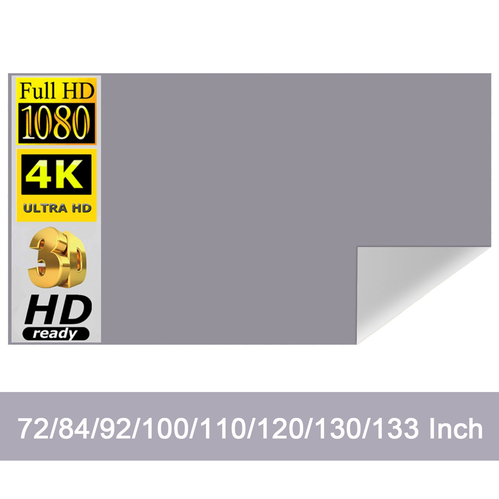Projectiescherm Reflecterende  - Projector Screen 100 Inch recensie en prijs