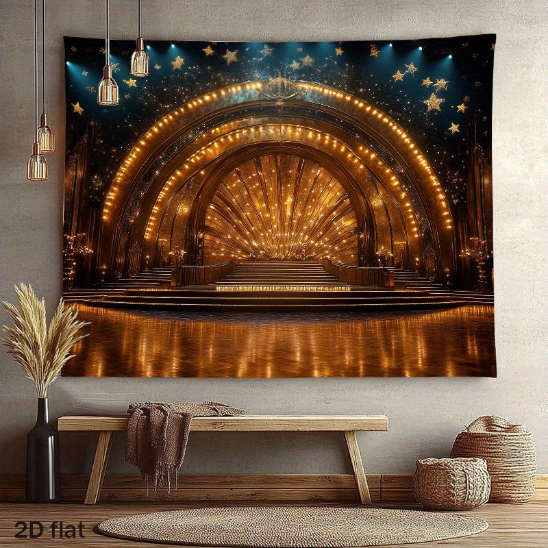 Luxe gouden theaterpodium boog - Home Cinema Wall Lights recensie en prijs