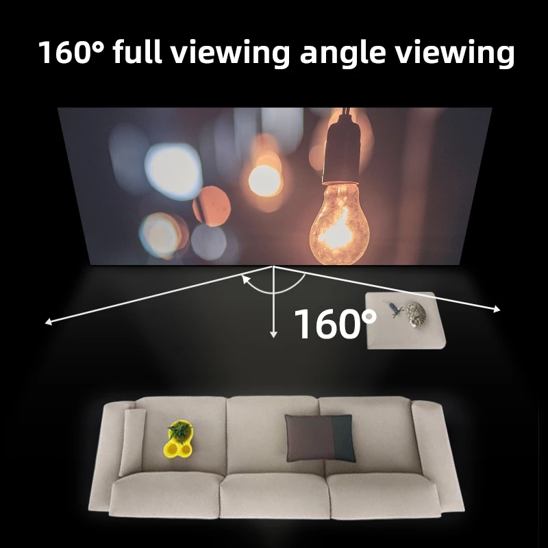 ZHNUWIE projectorscherm wit ra - Projector Screen 100 Inch recensie en prijs