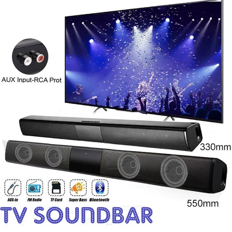 40W High Power Soundbar voor T - Home Cinema Wireless Speakers recensie en prijs