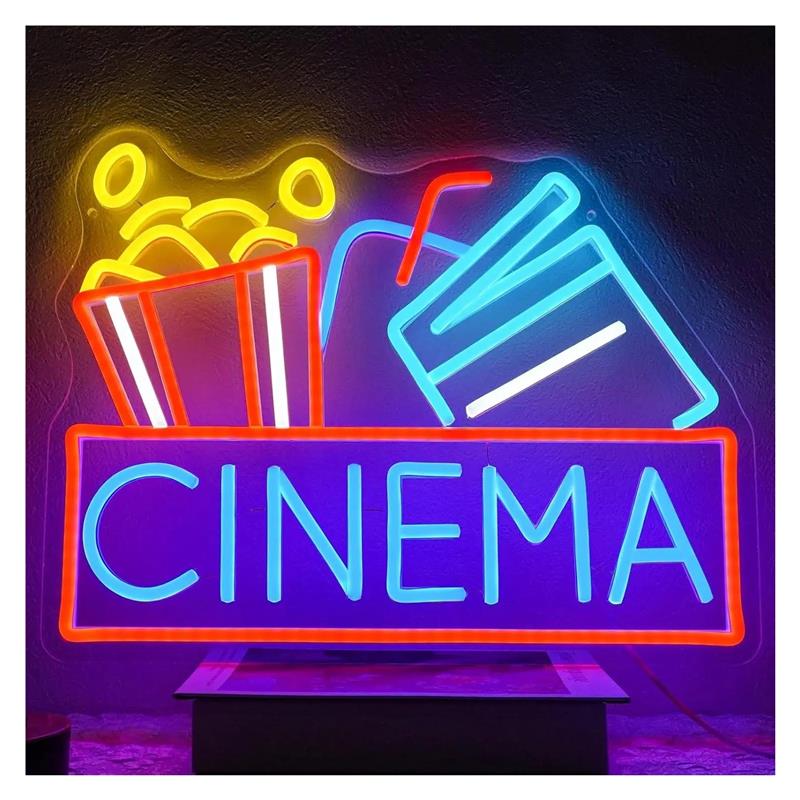 Cinema Neon Sign USB-aangedrev - Home Cinema Wall Lights recensie en prijs