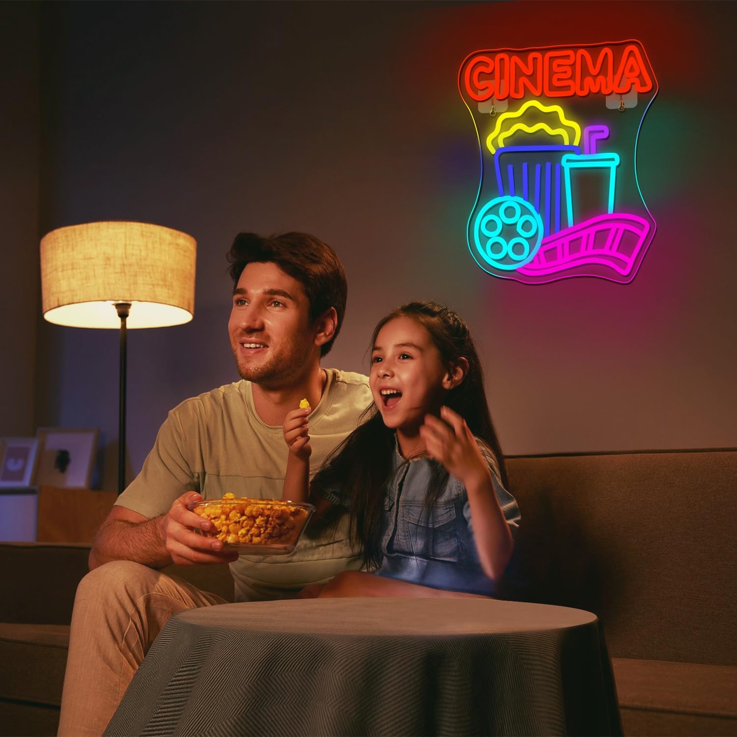 Cinema Neon Sign USB-aangedrev - Home Cinema Wall Lights recensie en prijs