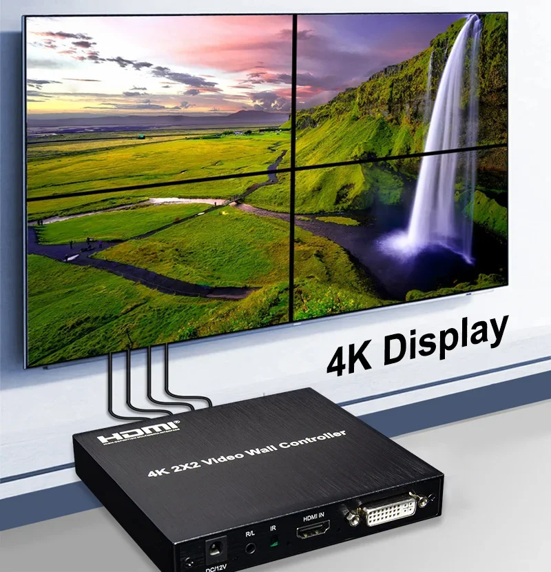 4K 2X2 Hdmi Tv Wandcontroller  - Home Cinema Video Processor recensie en prijs