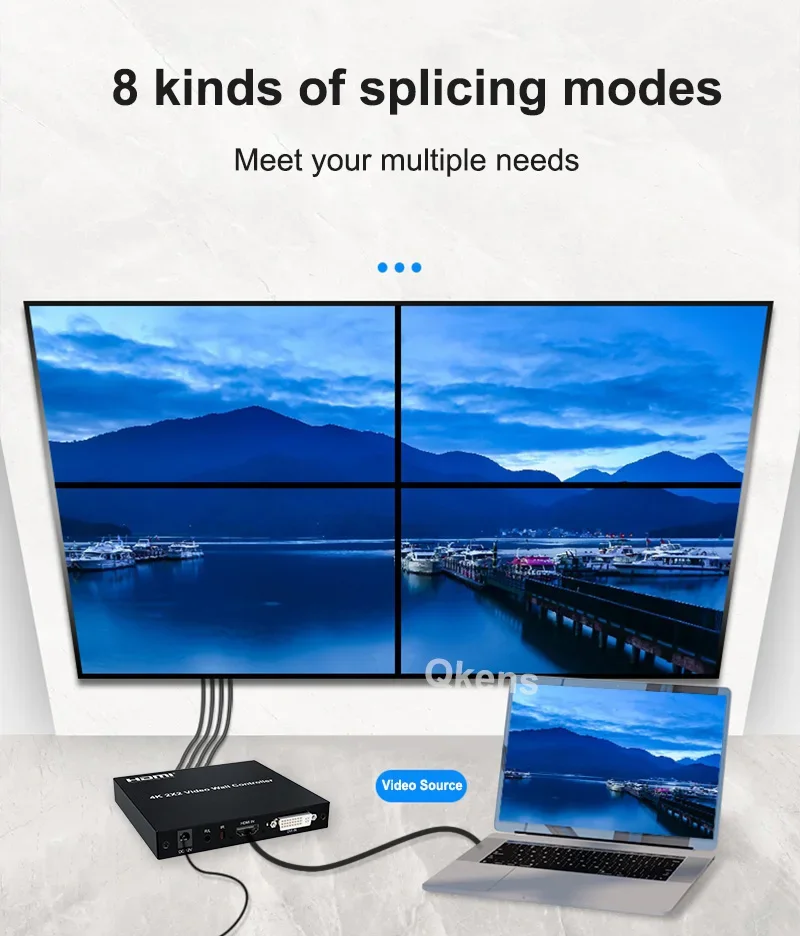 4K 2X2 Hdmi Tv Wandcontroller  - Home Cinema Video Processor recensie en prijs