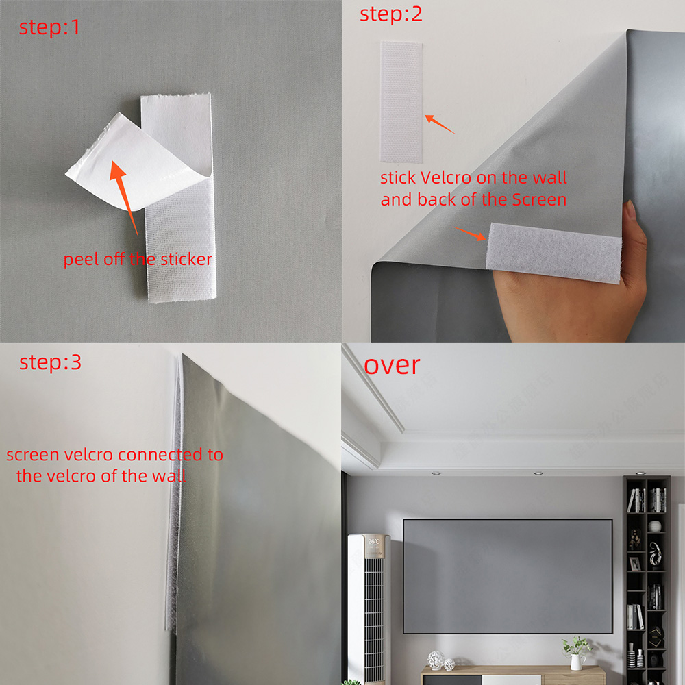 MIXITO Projectorscherm Eenvoud - Projector Screen 100 Inch recensie en prijs