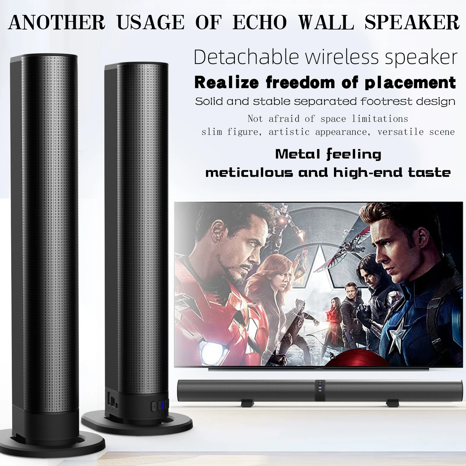 FM Soundbar TV Bluetooth-luids - Home Cinema Wireless Speakers recensie en prijs